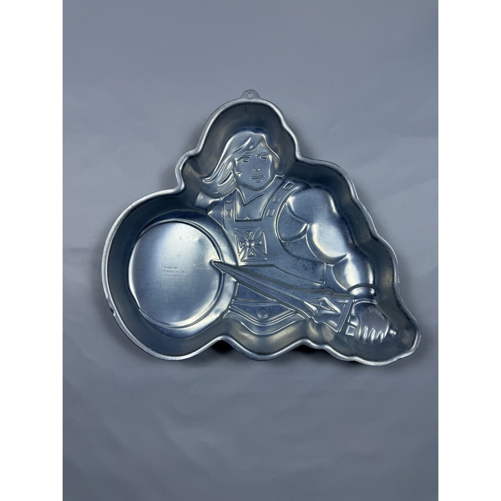 Vintage 1983 Wilton He-Man Masters‎ of the Universe Aluminum Cake Pan 2105-3184